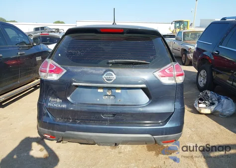 2015 Nissan Rogue S/Sl/Sv из США, поврежденный, VIN KNMAT2MT8FP537470